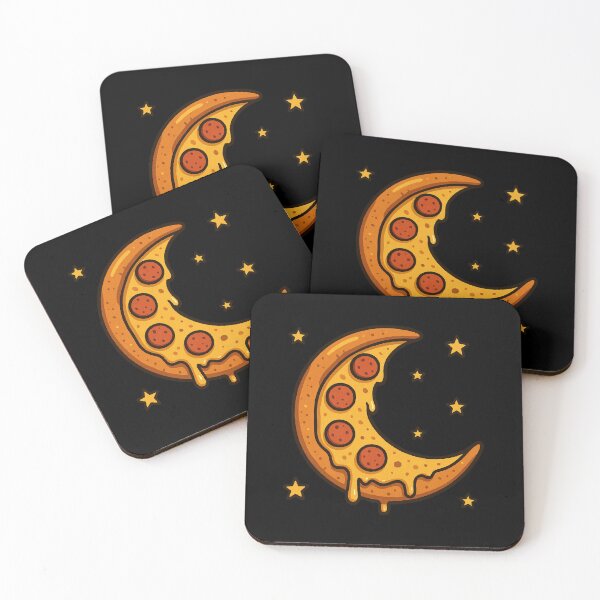 Item preview, Pizza Crescent Moon designed and sold by thetshirtworks.