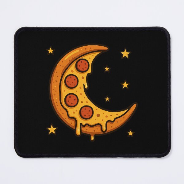 Item preview, Pizza Crescent Moon designed and sold by thetshirtworks.