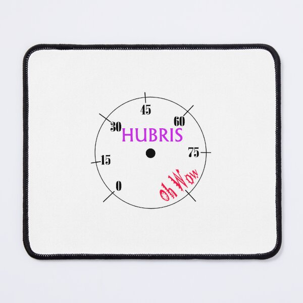 Item preview, Hubris meter, to keep myself in check designed and sold by Oakpirate.