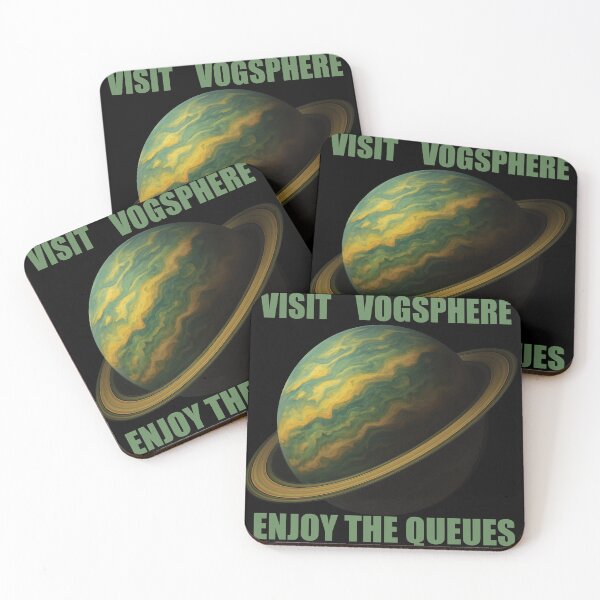Item preview, Welcome to Vogsphere - Enjoy the Queues designed and sold by DesertG.