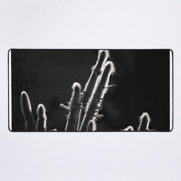 Item preview, Dramatic fuzzy cactus in black and white designed and sold by ChrisArnold.