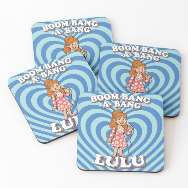 Item preview, Boom Bang-A-Bang - Lulu - Eurovision 1969  Winner - United Kingdom - Eurovision Song Contest Winners - Eurovision 1969 designed and sold by Vision-Tees.