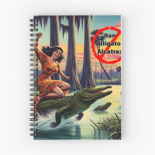 Item preview, Escape from Alligator Alcatraz  designed and sold by FloridaWildOnes.