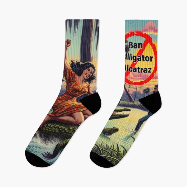Item preview, Escape from Alligator Alcatraz  designed and sold by FloridaWildOnes.