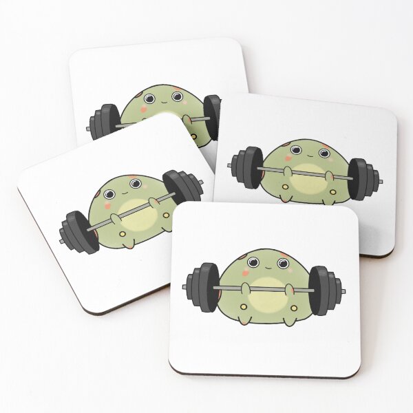 Item preview, Weightlifting Frog designed and sold by HallyuHeaven.