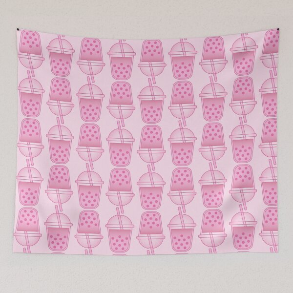Item preview, Copy of Boba Tea Drink - Pastel Pinks designed and sold by SChristineBrink.