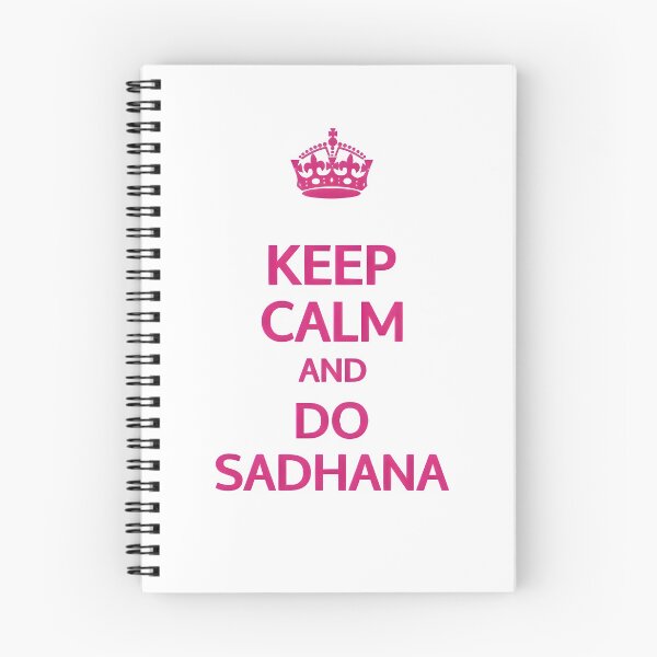 Item preview, Keep Calm and Do Sadhana - Kundalini Yoga Wear (Pink) designed and sold by Cooldalini - Kundalini Yogi Wear & Accessories.