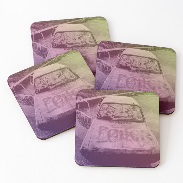 Item preview, Graffiti on Abandoned Vintage Car - gradient overlay designed and sold by Dryft7.