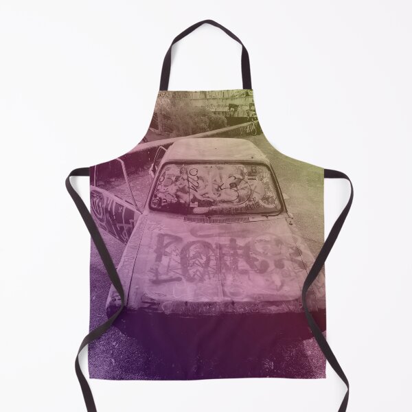 Item preview, Graffiti on Abandoned Vintage Car - gradient overlay designed and sold by Dryft7.
