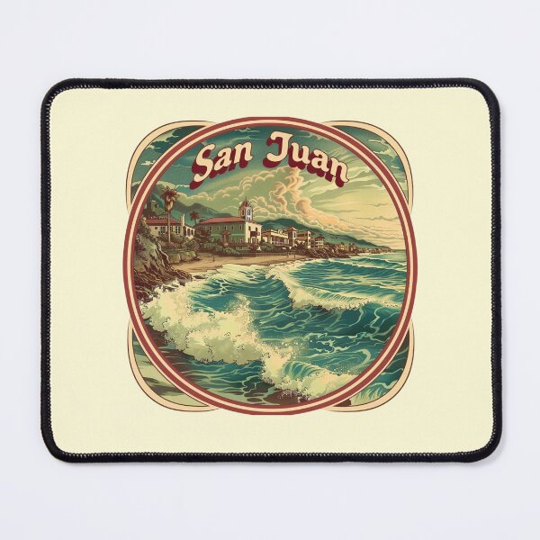 Item preview, San Juan, Puerto Rico – Historic Coastal City designed and sold by Myra365Art.