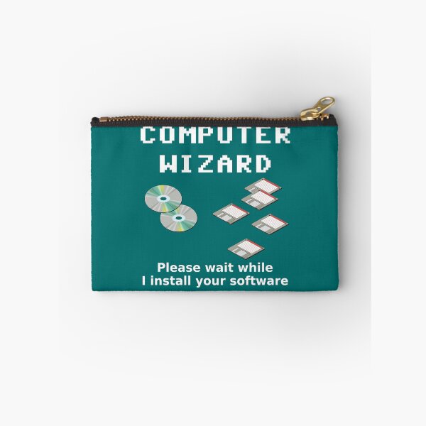 Item preview, Computer Wizard: Please Wait While I Install Your Software designed and sold by Silicon-Style.