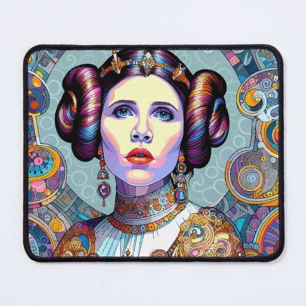 Item preview, Princess Leia Ornamental Art Print designed and sold by  Ojo de Lilith.
