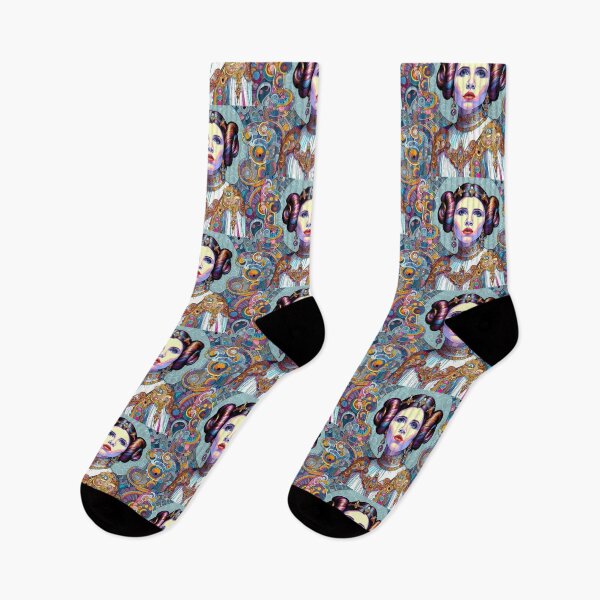 Item preview, Princess Leia Ornamental Art Print designed and sold by  Ojo de Lilith.
