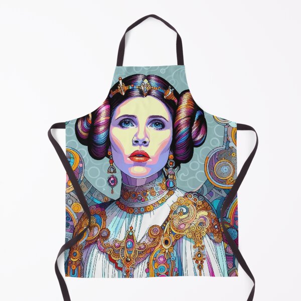 Artikelvorschau, Prinzessin Leia Ornamental Kunstdruck entworfen und verkauft von  Ojo de Lilith.