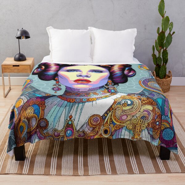 Item preview, Princess Leia Ornamental Art Print designed and sold by Ojo de Lilith.