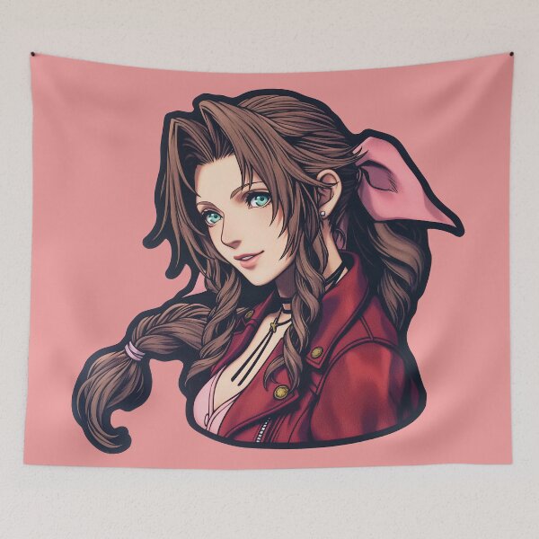Item preview, Aerith Patch designed and sold by SchellStation.