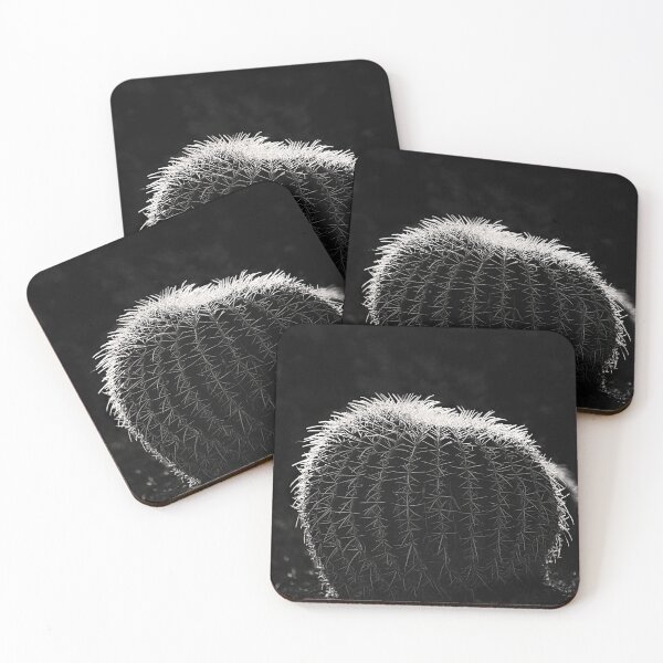 Item preview, Barrel Cactus in black and white designed and sold by ChrisArnold.