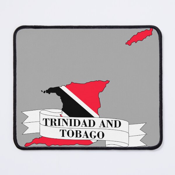Item preview,  Flag map of Trinidad and Tobago designed and sold by visual adventures.
