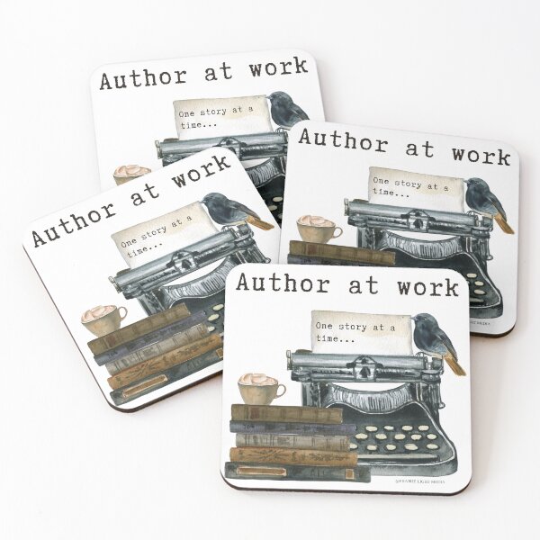 Item preview, Author at Work designed and sold by Prairie Light Media.