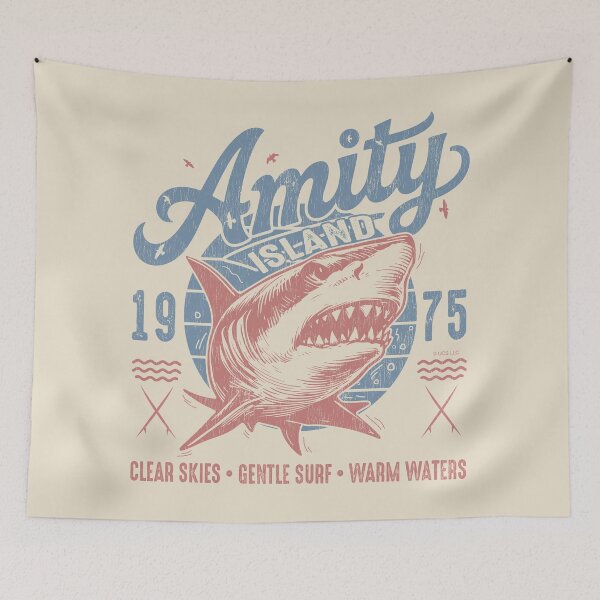 Item preview, Amity Island Shark 1975 Worn (Universal © UCS LLC) designed and sold by Alema Art.