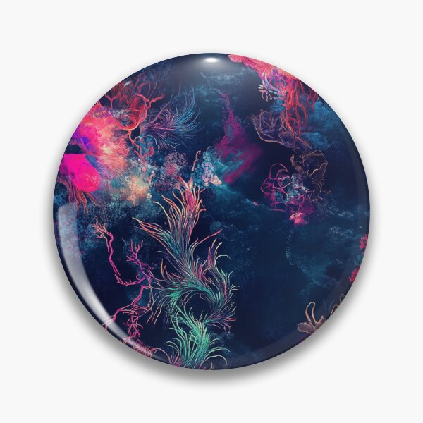 Item preview, Hallucinated Ocean Luminous Fauna Cyber designed and sold by MidArtForge.