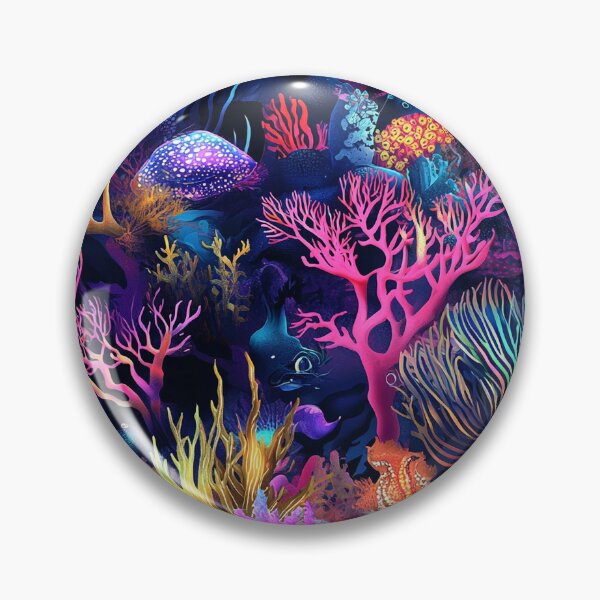 Item preview, Hallucinated Ocean Luminous Fauna Cyber designed and sold by MidArtForge.