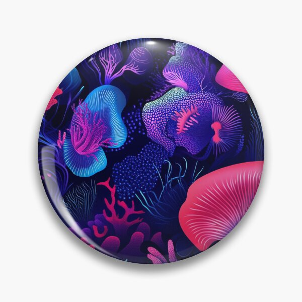 Item preview, Hallucinated Ocean Luminous Fauna Cyber designed and sold by MidArtForge.