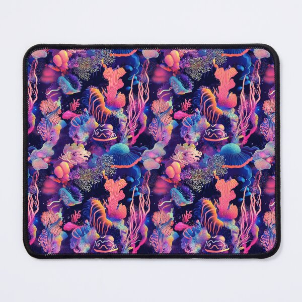 Item preview, Hallucinated Ocean Luminous Fauna Cyber designed and sold by MidArtForge.