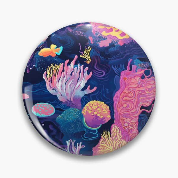Item preview, Hallucinated Ocean Luminous Fauna Cyber designed and sold by MidArtForge.