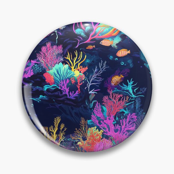 Item preview, Hallucinated Ocean Luminous Fauna Cyber designed and sold by MidArtForge.