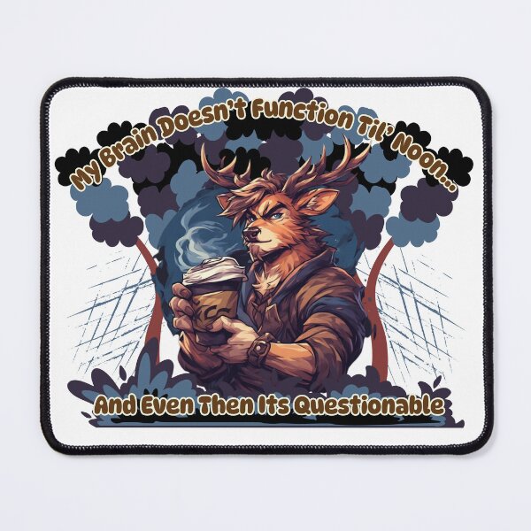 Item preview, Brain Doesn't Function (Buck) designed and sold by Shortyshadow4.
