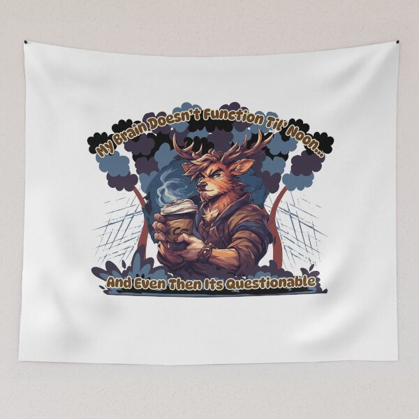 Item preview, Brain Doesn't Function (Buck) designed and sold by Shortyshadow4.