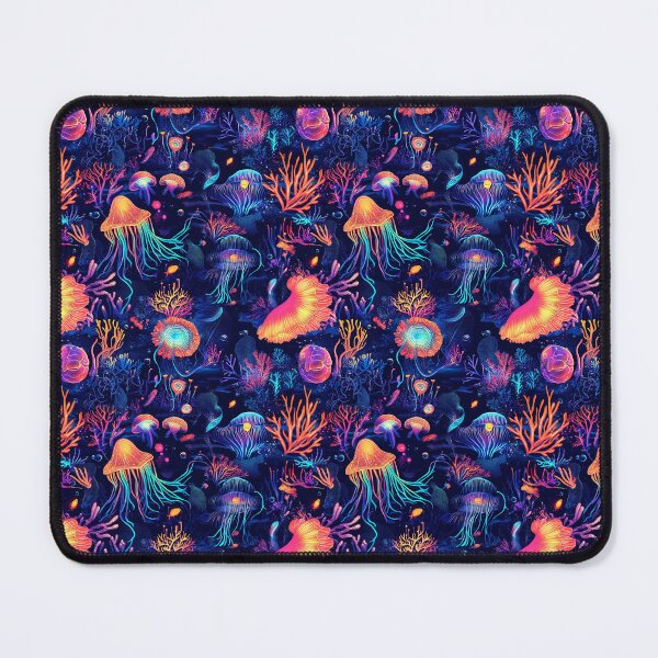 Item preview, Hallucinated Ocean Luminous Fauna Cyber designed and sold by MidArtForge.