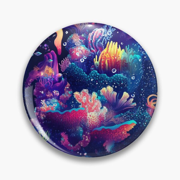 Item preview, Hallucinated Ocean Luminous Fauna Cyber designed and sold by MidArtForge.