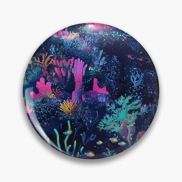 Item preview, Hallucinated Ocean Luminous Fauna Cyber designed and sold by MidArtForge.