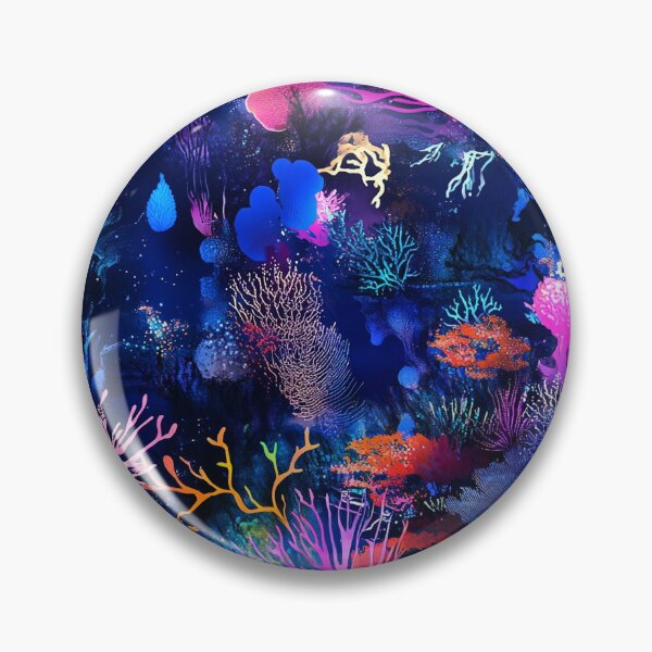Item preview, Hallucinated Ocean Luminous Fauna Cyber designed and sold by MidArtForge.