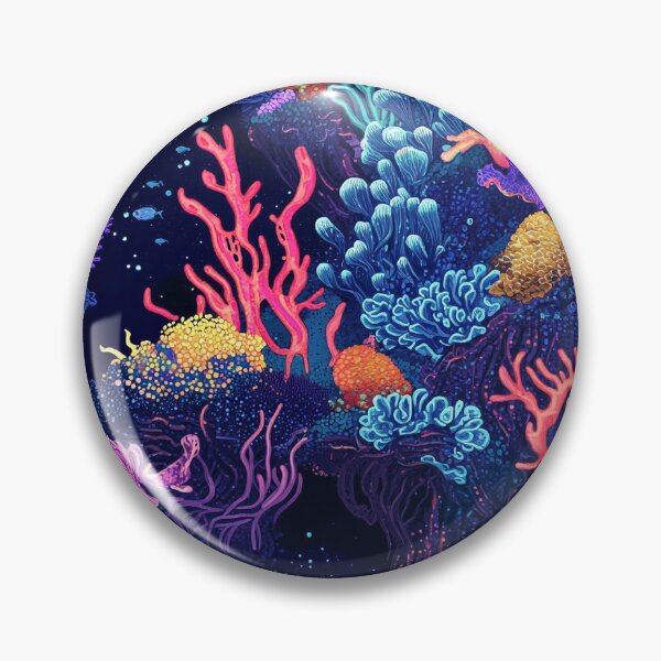 Item preview, Hallucinated Ocean Luminous Fauna Cyber designed and sold by MidArtForge.