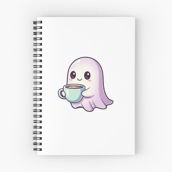 Item preview, Cute Lil Spookie Drinking Coffee designed and sold by RACreationz.