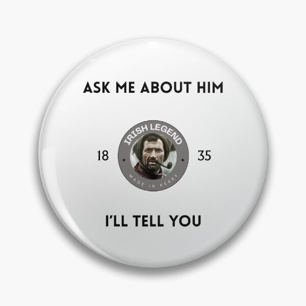 Item preview, Ask me about him design - black text for light backgrounds designed and sold by CreanishThings.