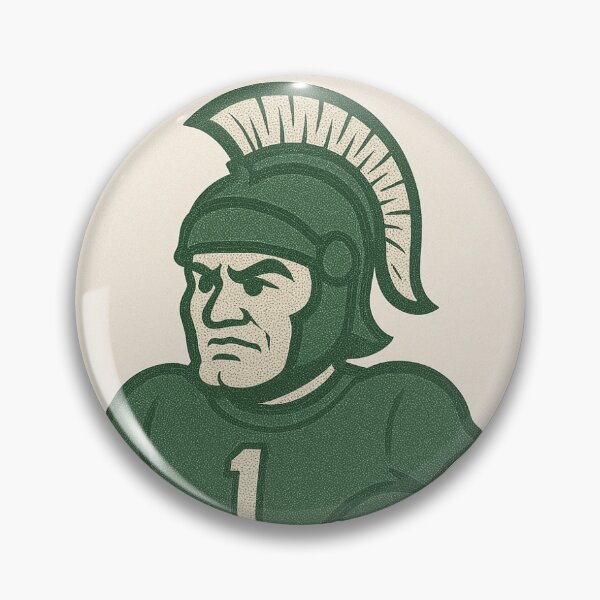 Item preview, Spartans Retro Mascot designed and sold by PacSports.
