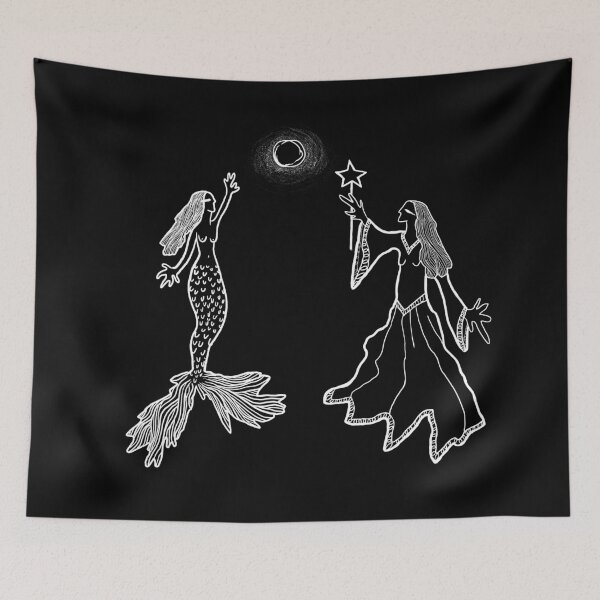 Item preview, Mermaid, Moon, and Magician designed and sold by GothicBohemian.