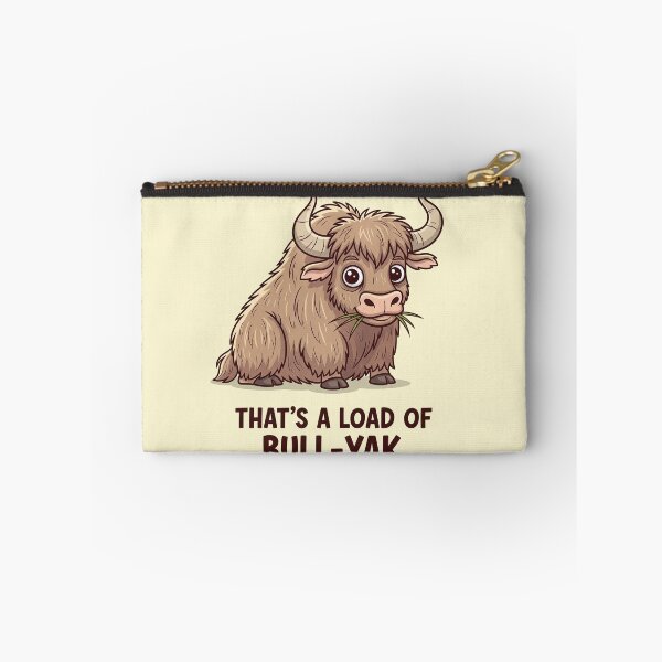 Item preview, That's a Load of Bull Yak Funny Animal Pun designed and sold by Owcomm.