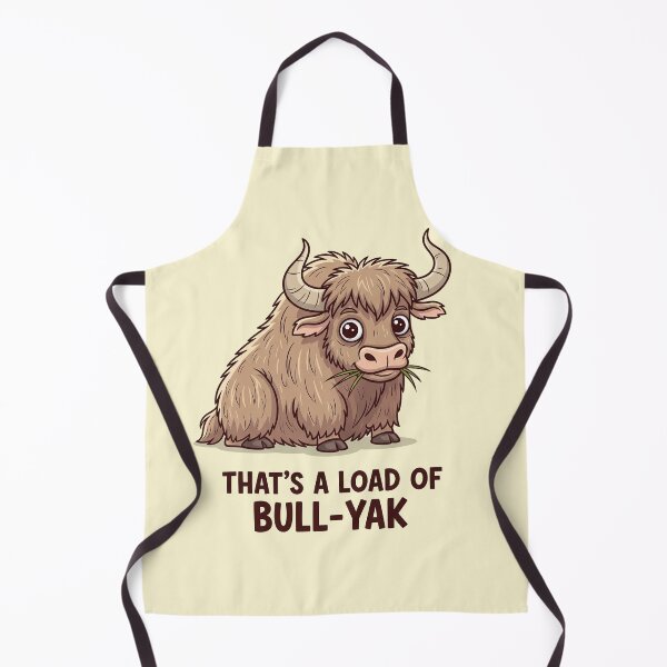 Item preview, That's a Load of Bull Yak Funny Animal Pun designed and sold by Owcomm.