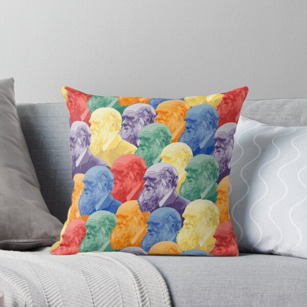 Item preview, Charles Darwin Rainbow Portraits  designed and sold by Unhinged Heather.