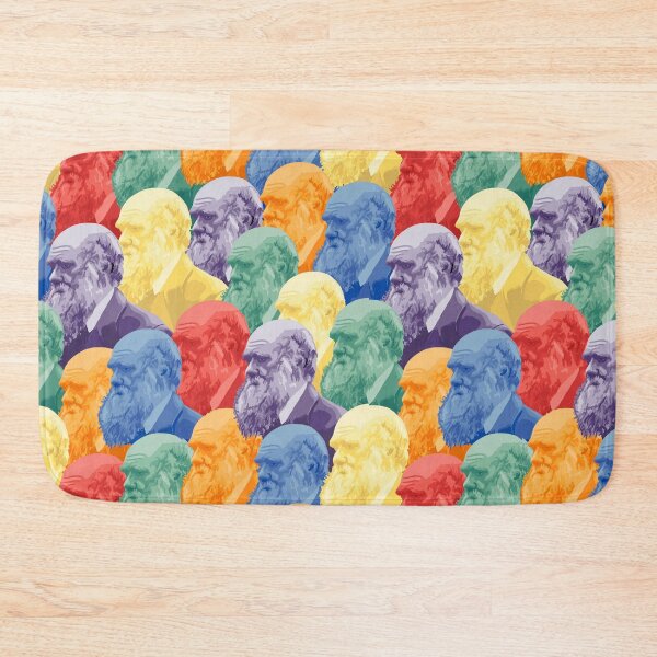 Item preview, Charles Darwin Rainbow Portraits  designed and sold by Unhinged Heather.