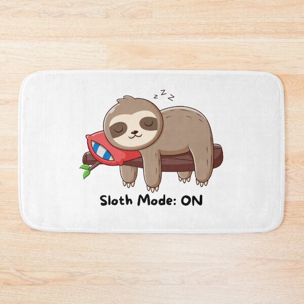 Item preview, Sloth Mode: ON designed and sold by GoodToGoPrints.
