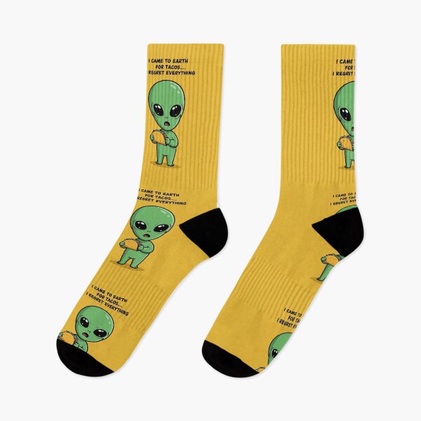 Item preview, Came for Tacos Shirt – Funny Alien Quizzical Tee – Earth Tourism Gone Wrong designed and sold by Collision19.