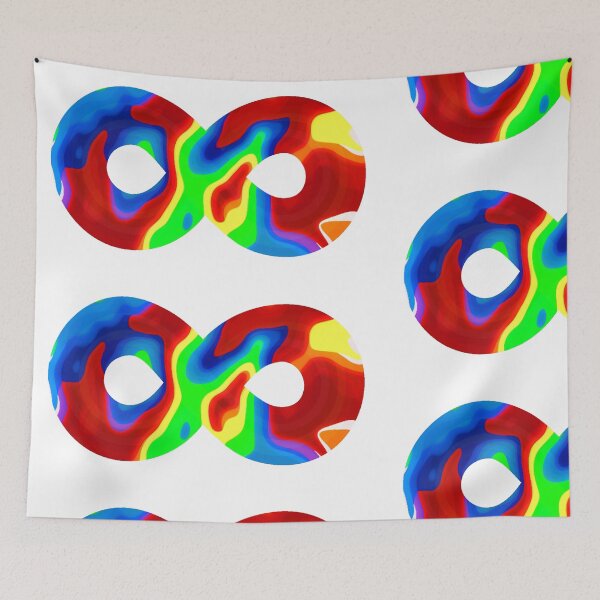Item preview, AUTISM RAINBOW INFINITY 12 designed and sold by TorturedArtistX.