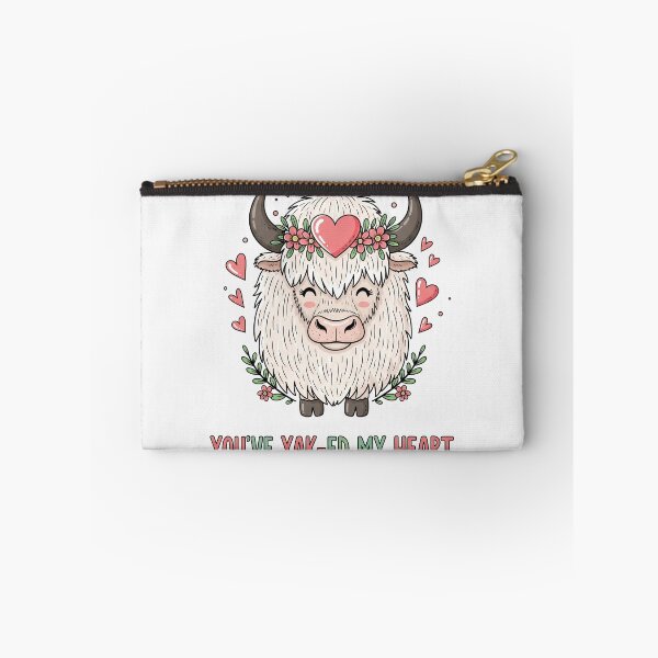Item preview, You've Yak-ed My Heart Cute Valentine's Day Pun designed and sold by Owcomm.