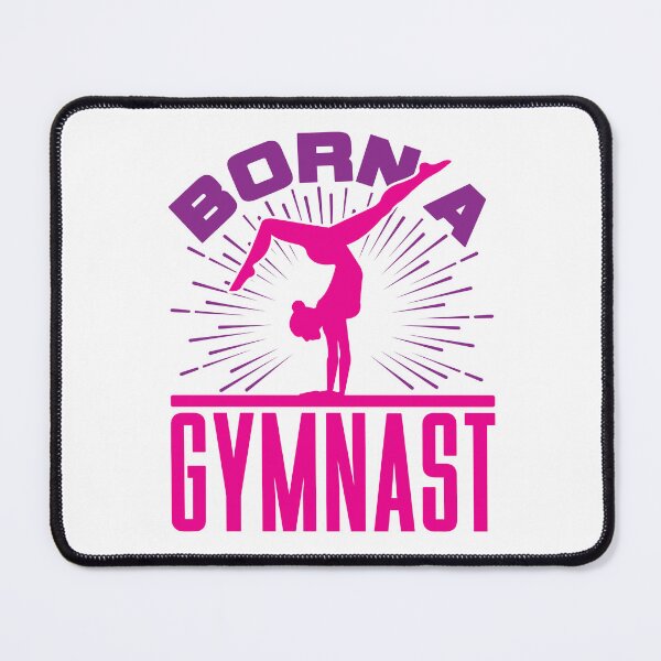 Item preview, Born a Gymnast Cute Gymnastics Lover designed and sold by jaygo.